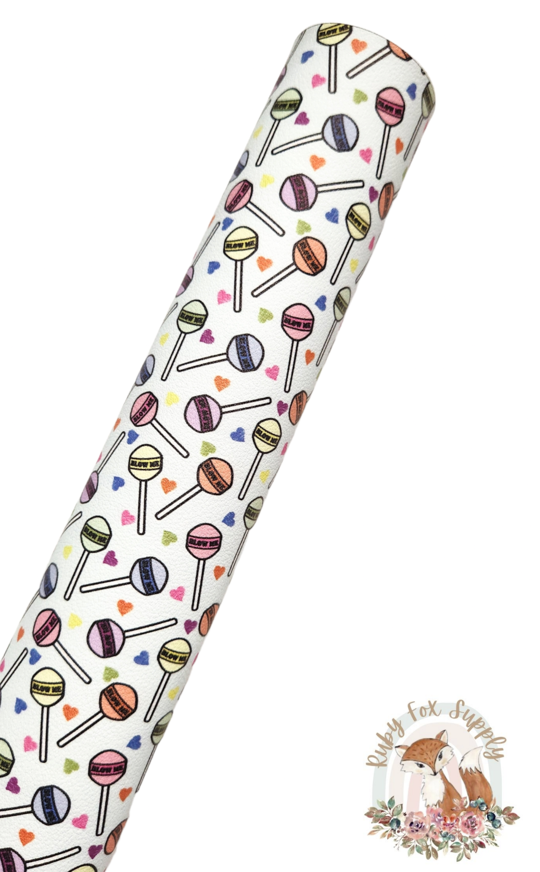 Adult Suckers 9x12 faux leather sheet