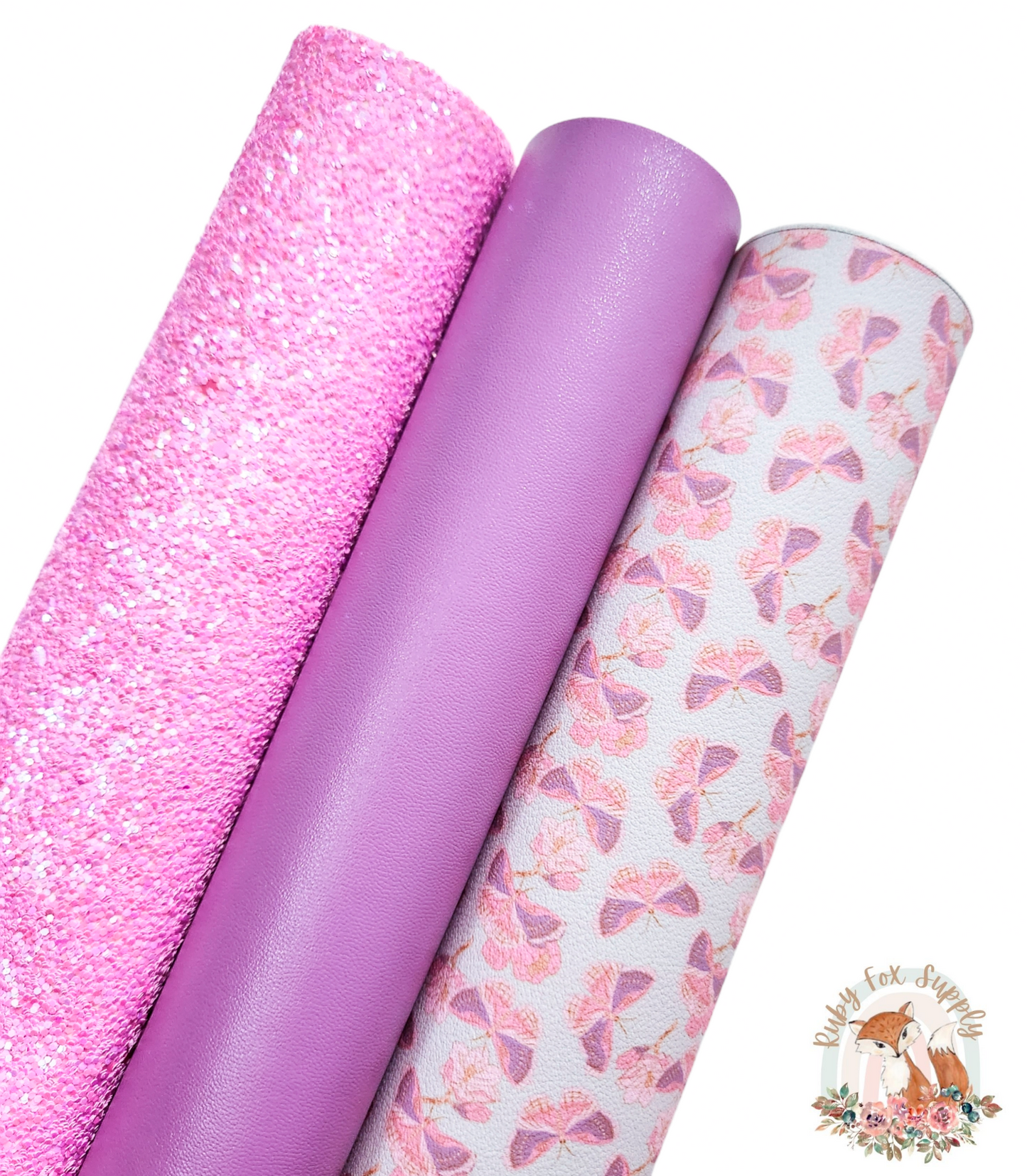 Pink and Purple Butterfly Set