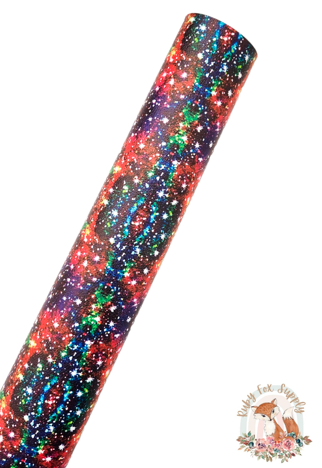 Galaxy Faux Sparkly Glitter 9x12 faux leather sheet