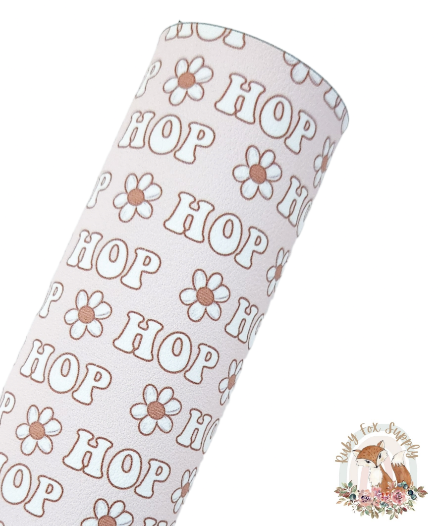 Hop 9x12 faux leather sheet
