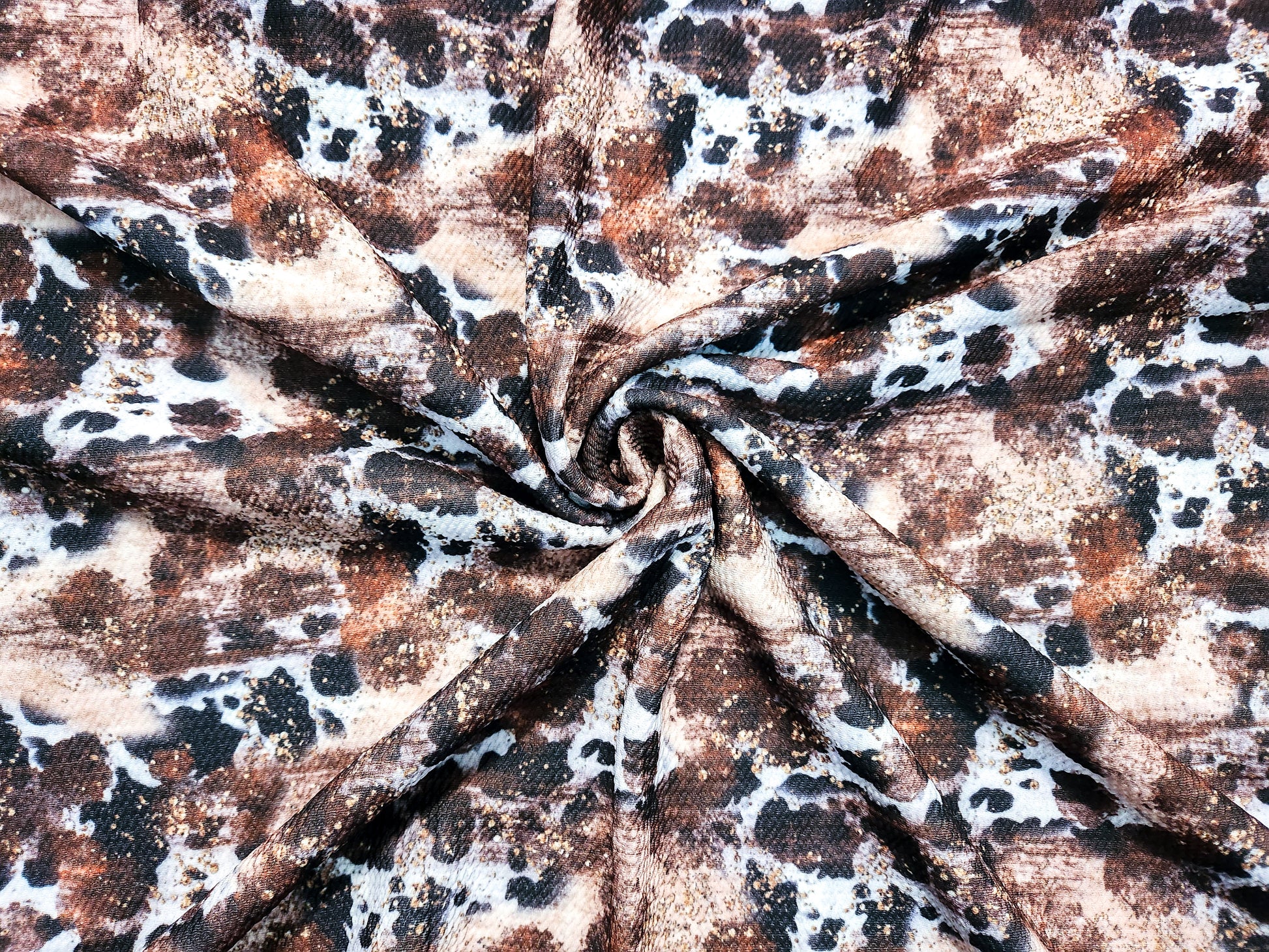 Cow Print Splatter Fabric Strip – Rubyfoxsupply