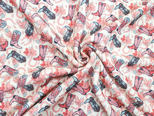Pretty Boots Fabric Strip