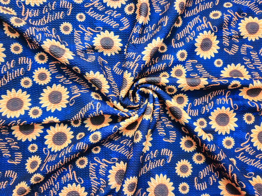 You Are My Sunshine Fabric Strip