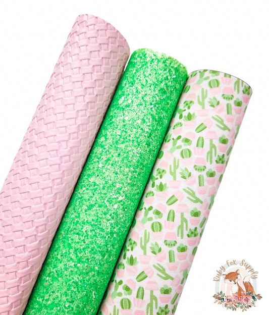 Watercolor Cactus Set