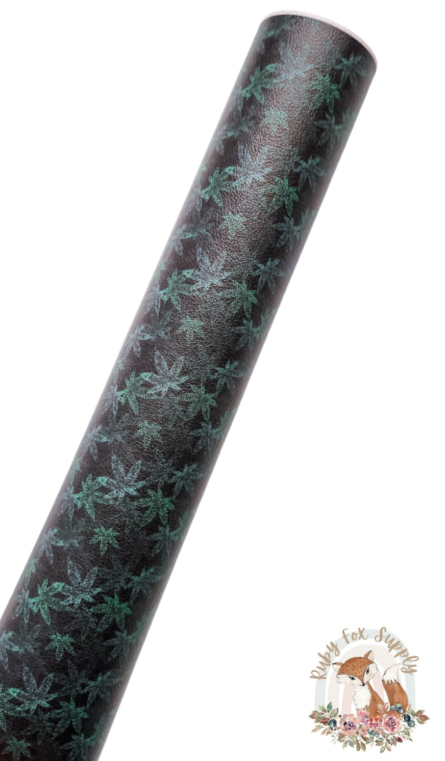 Phantom Weed 9x12 faux leather sheet