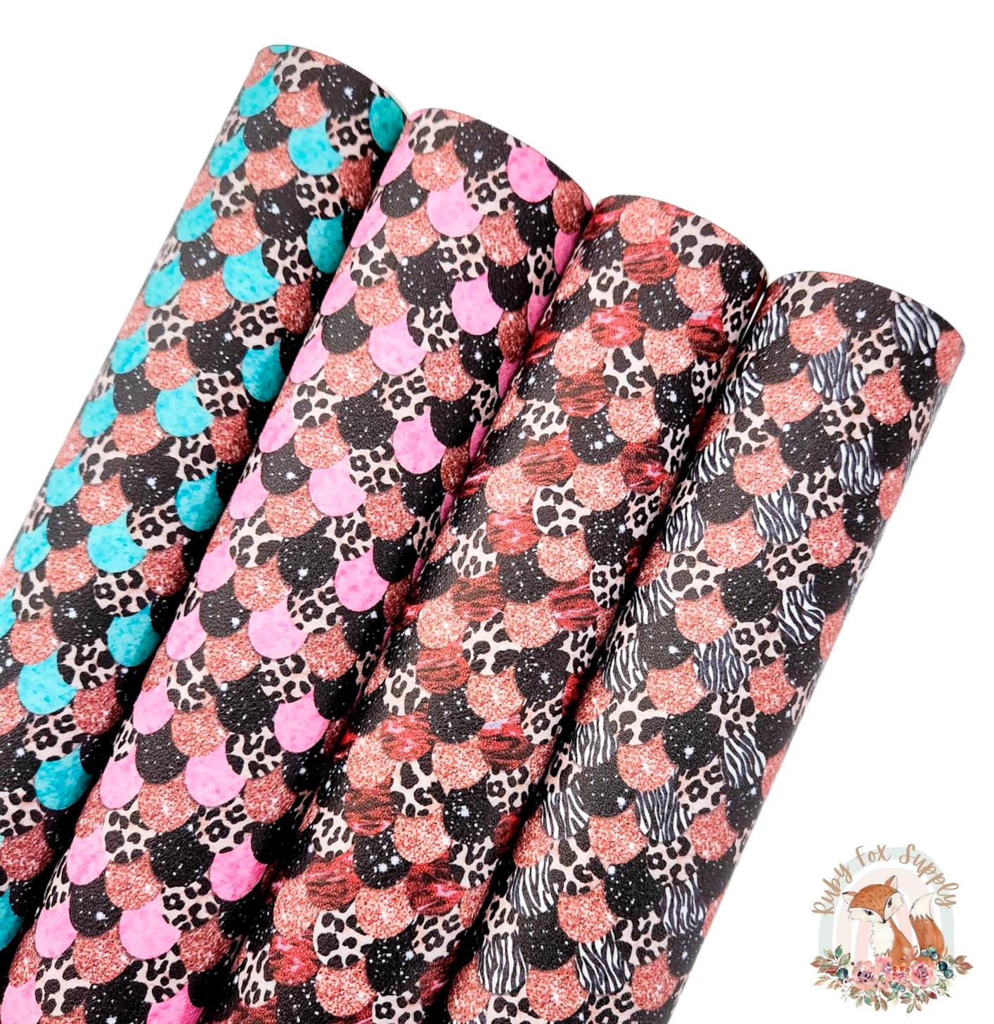 Animal Print Mermaid Scales Set