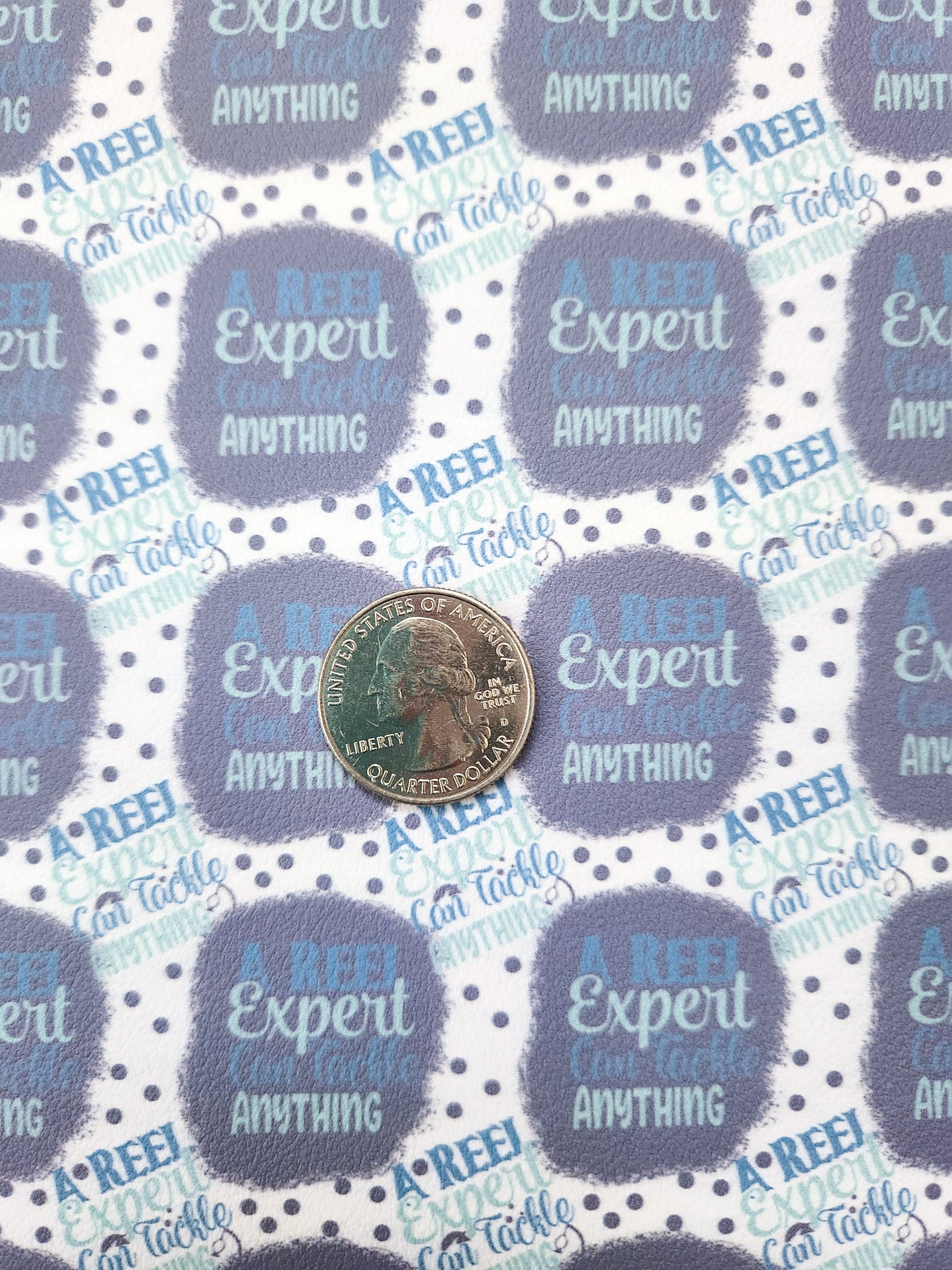 Reel Expert 9x12 faux leather sheet