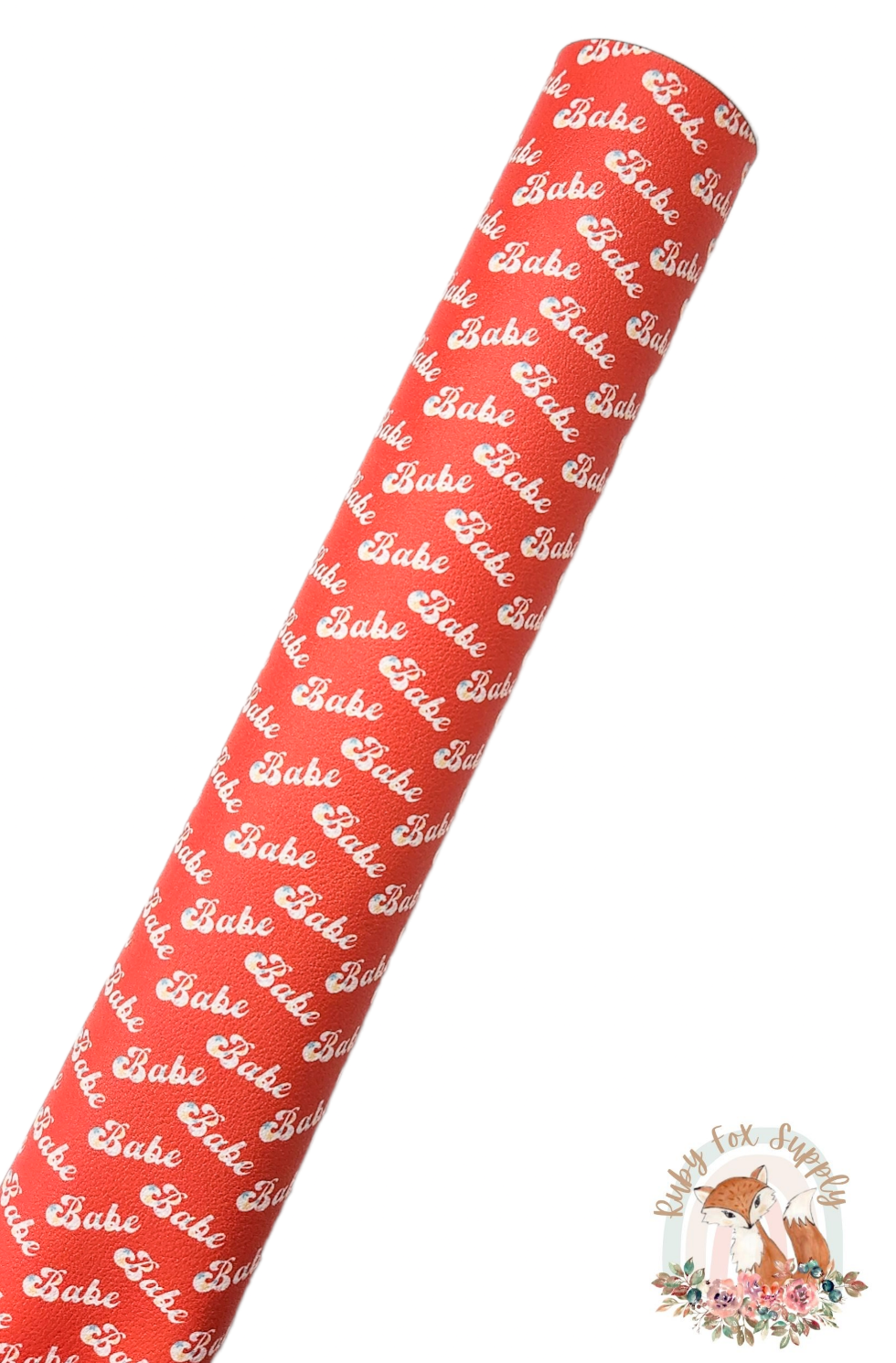 Babe 9x12 faux leather sheet