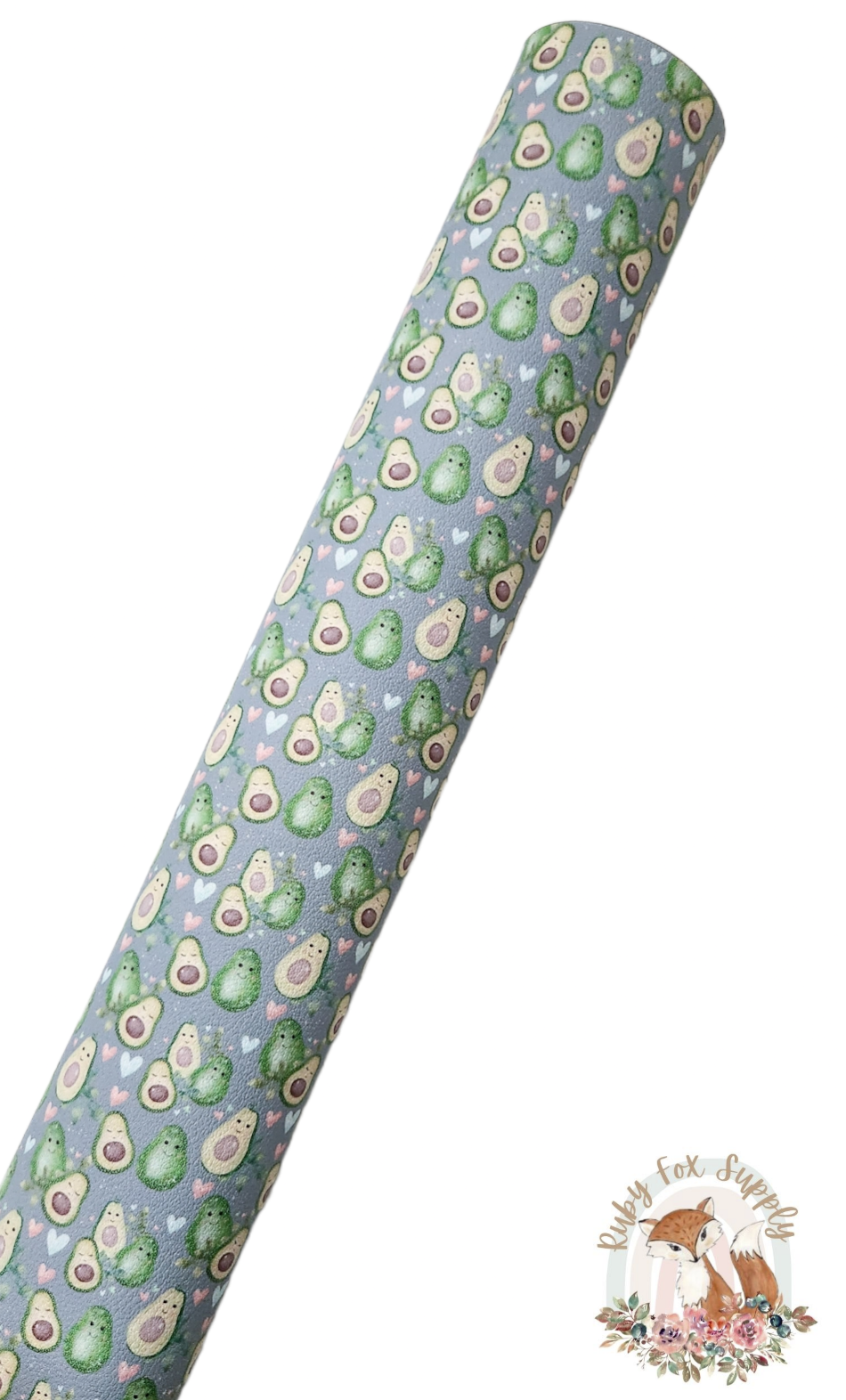 Avocados 9x12 faux leather sheet