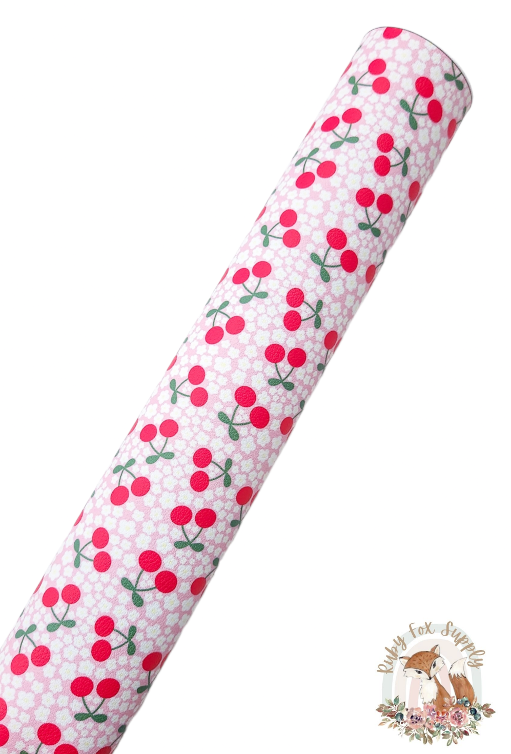 Cherry Fields 9x12 faux leather sheet