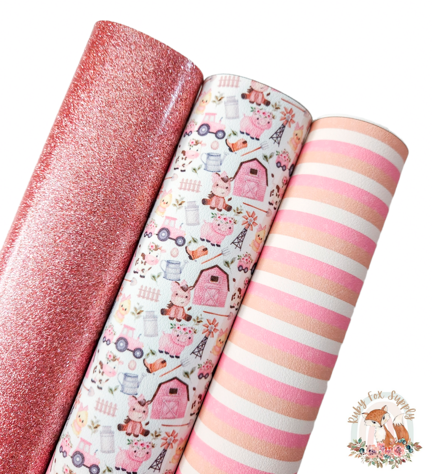 Pink Barn Farm Set